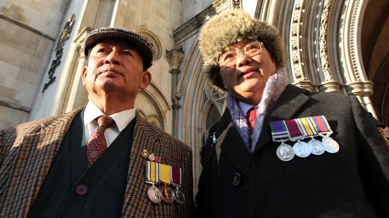 Gurkha veterans