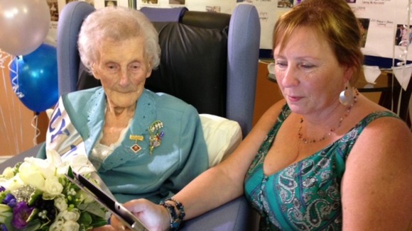 Gran celebrates birthday