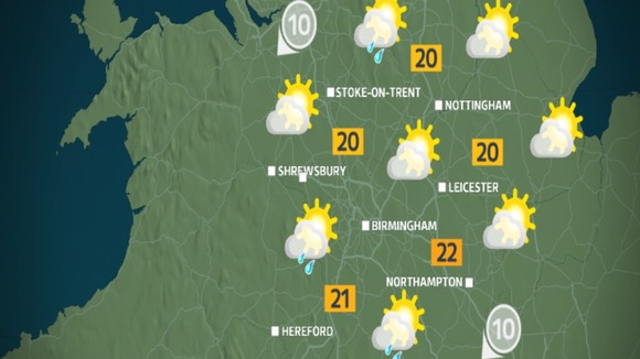 Wednesday afternoon weather