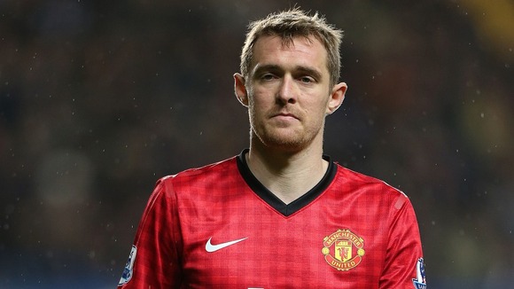 Manchester United midfielder Darren Fletcher