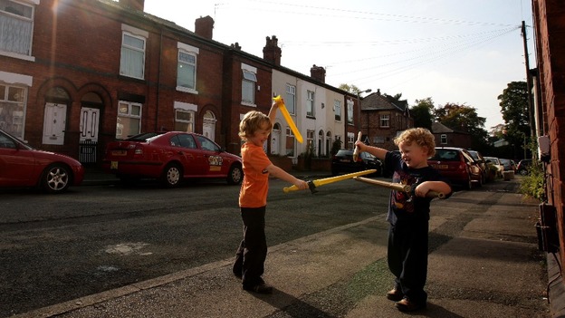 Children playing