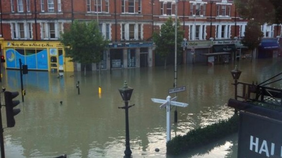 Herne Hill flooding