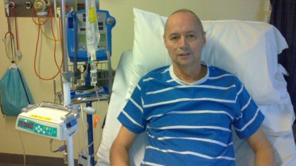 Steve Evans from Northamptonshire received a bone marrow donation