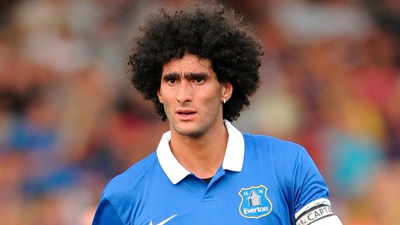 Everton midfielder Marouane Fellaini reportedly has a contract release clause