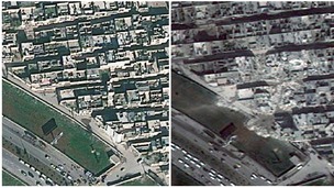 A ballistic missile strike in the Jabal Badro district in February killed scores of people.