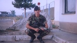 Danny Fitzsimons pictured on a previous tour.