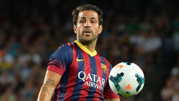 Cesc Fabregas was the target of two big bids from Manchester United.