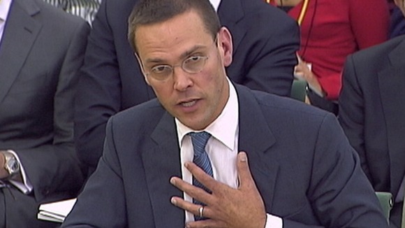 BSkyB Chairman James Murdoch appears before a parliamentary committee on phone hacking