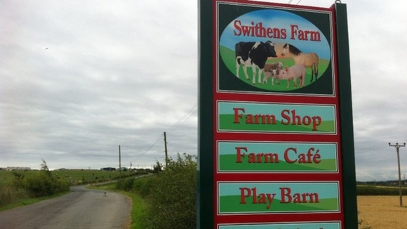 The incident took place at Swithens Farm in Rothwell, near Leeds.