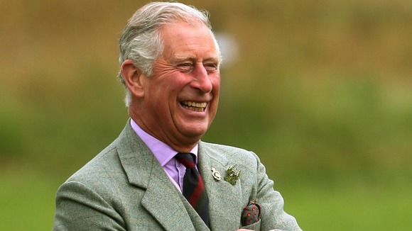 The Prince of Wales pictured in Scotland last week.