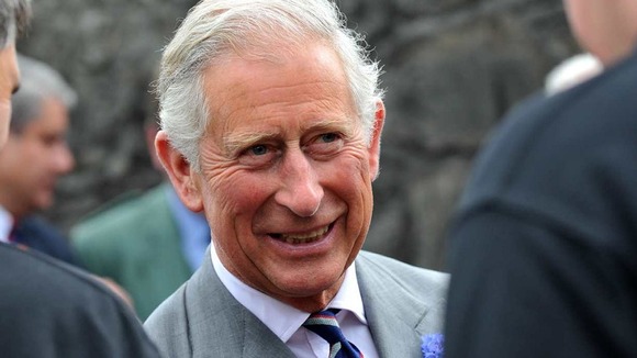 The Prince of Wales during his visit to the Glenmorangie Distillery in Tain.