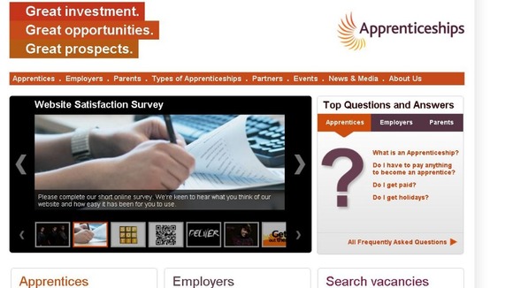 There has been a large increase in the number of apprentices since the NAS launched in 2008