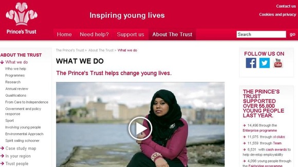 The Prince's Trust can offer money and support to help launch your own business