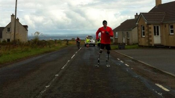 Richard tweeted: And we are off! Next stop Lands End.