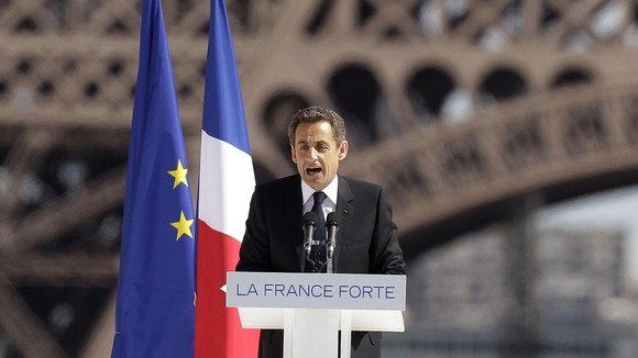 France's President and candidate for re-election in 2012, Nicolas Sarkozy,
