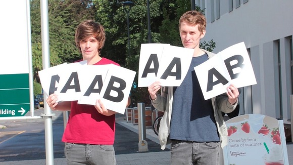 Brothers Gary & Thomas Woodcock gain idenitical grades at wakefield College