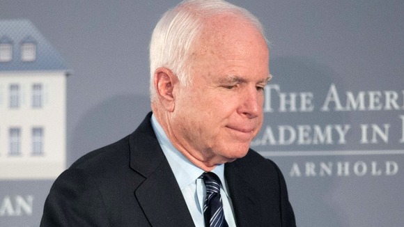Republican senator John McCain has said that President Morsi's removal was 'a coup.'