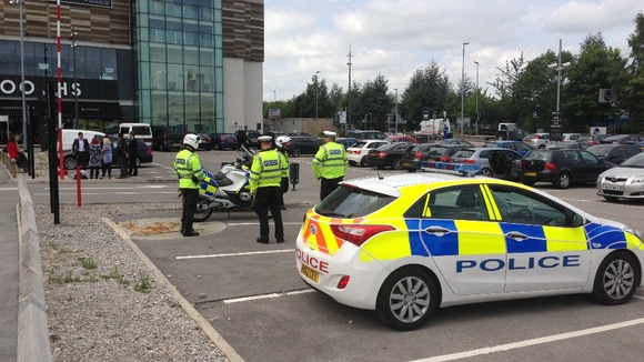 Police at scene