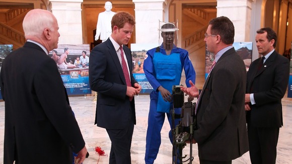 Halo Trust Prince Harry