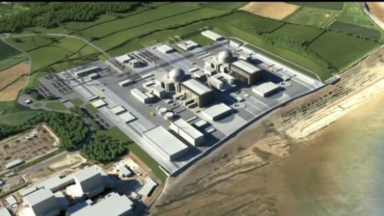 Artists impression of plans for Hinkley Point