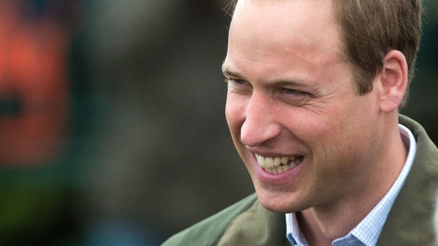 The Duke of Cambridge at the Anglesey Agricultural Show last week.