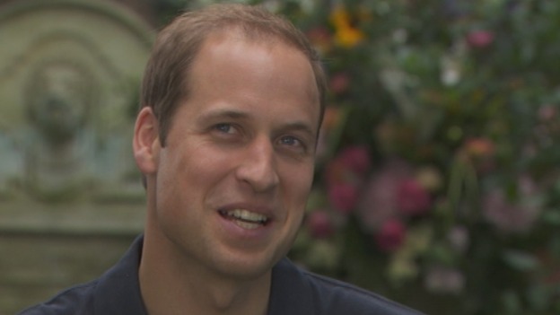 The Duke of Cambridge said he, his wife and Prince Harry have grown up 'differently to other generations.'
