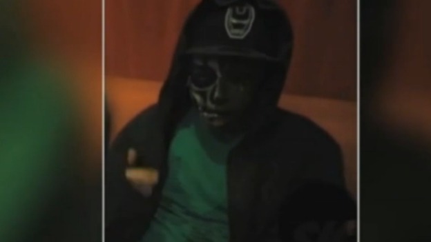 Chris Fountain posted raps with themes of violence and rape.