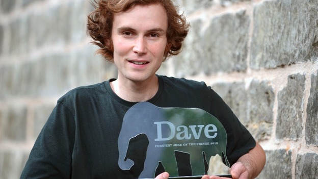York comedian Rob Auton with funniest joke at Fringe award