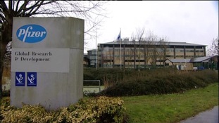 Pfizer, Sandwich exterior