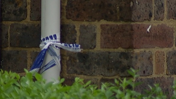 Police enquiries at the address continue