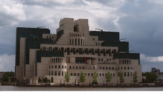 MI6 headquarters in London.