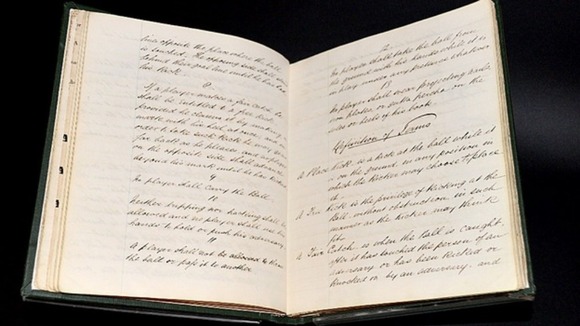 The 1863 FA Minute Book