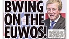 Front page of the Sun