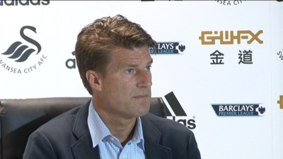 Swansea City Manager Michael Laudrup