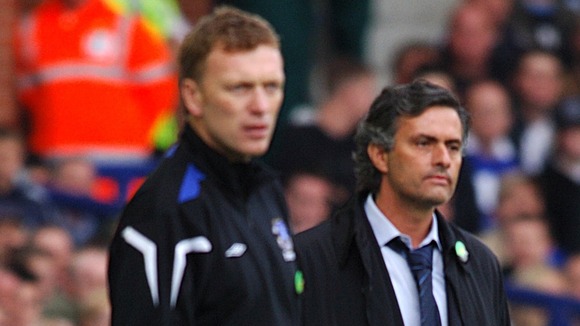 Moyes and Mourinho regularly locked horns in the Special One's first Blues stint.