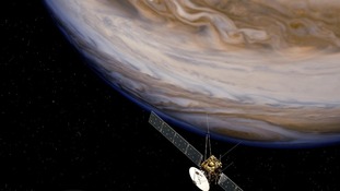 Satellite around Jupiter