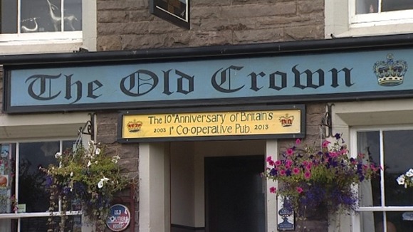 The Old Crown pub, Hesket Newmarket