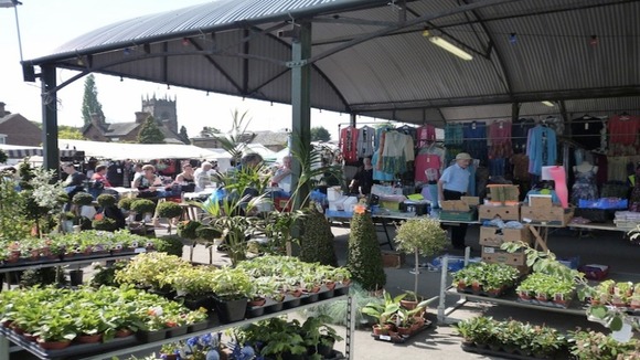 Penkridge Bank Holiday market by Amanda Whitmore