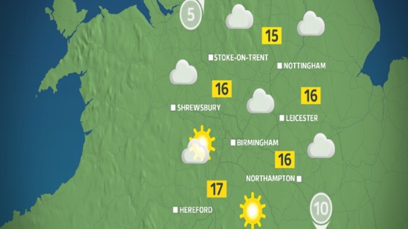 Tuesday morning's weather