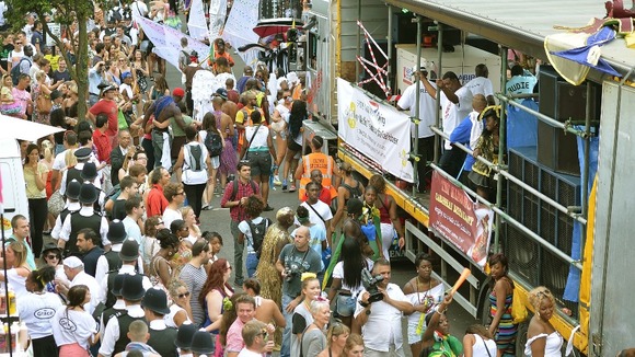 Revellers enjoy Carnival at the weekend.