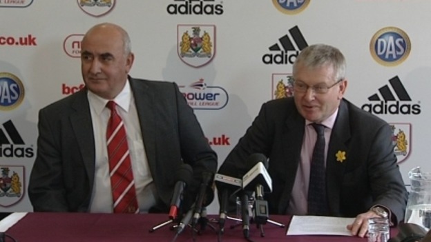 Colin Sexstone L & Steve Lansdown R