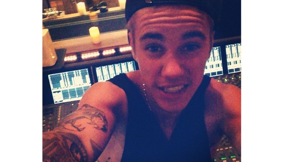 Justin Bieber is well known for posting 'selfies'.