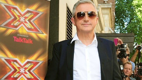 Louis Walsh arrives at the X Factor.