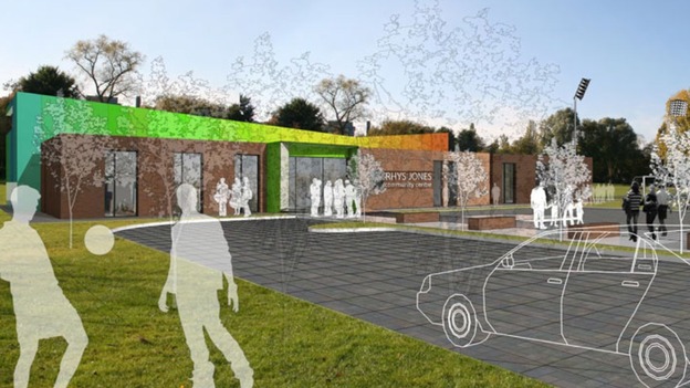 Artist's impression of centre