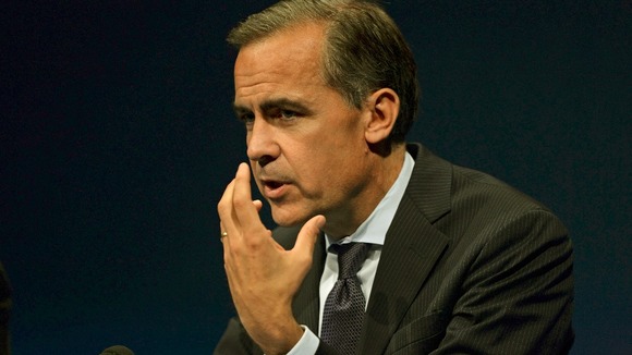 Bank of England governor Mark Carney.