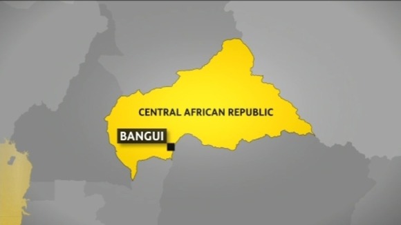 David Simpson has been held in a jail in the Central African Republic for a month