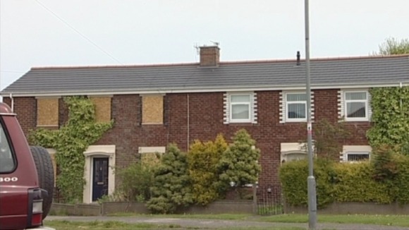 Joe Jackson came home to find his mother's home in Chester-le-Street boarded up.