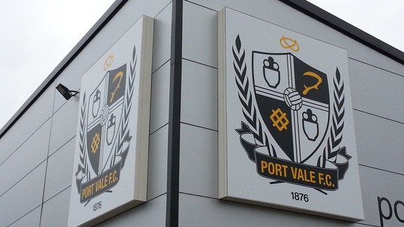 Today scenes around Port Vale Football