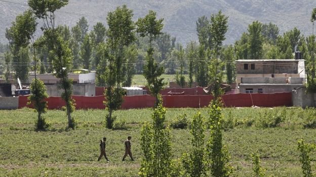 The compound in which Osama bin Laden was killed last year.