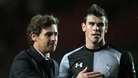 Tottenham Hotspur's manager Andre Villas Boas and Gareth Bale